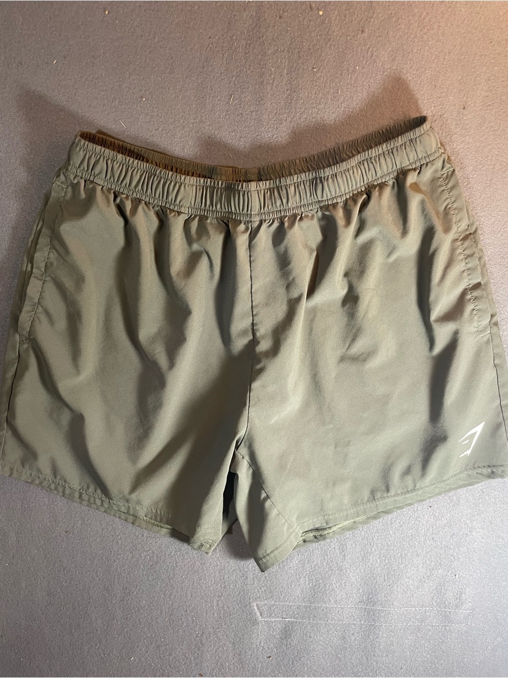 Gymshark Olive Green Men’s Arrival Drawstring Shorts